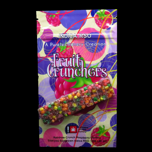 Fruit Crunchers - 100mg Gummy - Raspberry